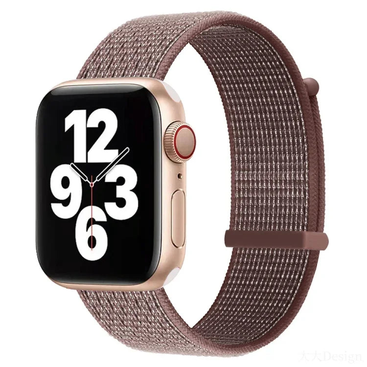 สายรัดนาฬิกาแบบเปลี่ยนได้สองส่วนแบบตีนตุ๊กแก สำหรับ Apple Watch Series, 7 41mm / 6&SE&5&4 40mm / 3&2&1 38mm, 7 45mm / 6&SE&5&4 44mm / 3&2&1 42mm