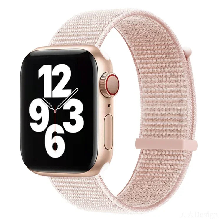 สายรัดนาฬิกาแบบเปลี่ยนได้สองส่วนแบบตีนตุ๊กแก สำหรับ Apple Watch Series, 7 41mm / 6&SE&5&4 40mm / 3&2&1 38mm, 7 45mm / 6&SE&5&4 44mm / 3&2&1 42mm
