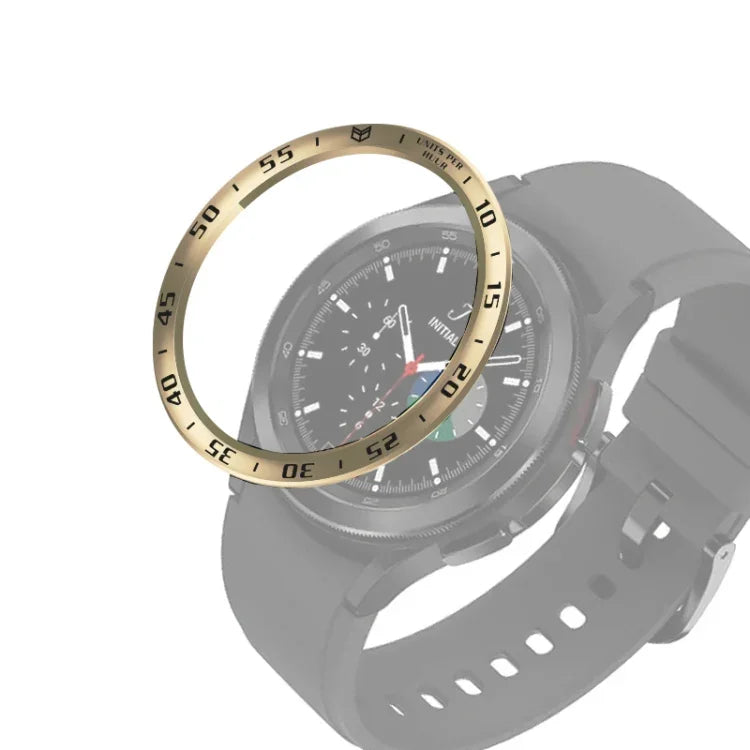 Smart Watch Steel Bezel Ring, A Version, For Samsung Galaxy Watch4 Classic 42mm, For Samsung Galaxy Watch4 Classic 46mm