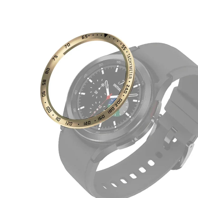 วงแหวนขอบเหล็กสำหรับนาฬิกาอัจฉริยะ รุ่น E สำหรับ Samsung Galaxy Watch4 Classic 42 มม. และ 46 มม.