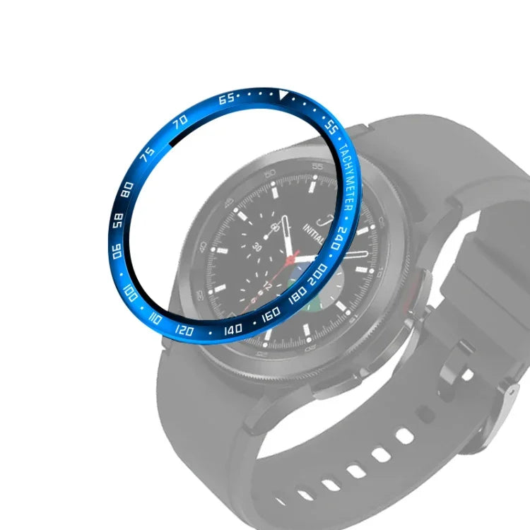 วงแหวนขอบเหล็กสำหรับนาฬิกาอัจฉริยะ รุ่น E สำหรับ Samsung Galaxy Watch4 Classic 42 มม. และ 46 มม.