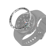 วงแหวนขอบเหล็กสำหรับนาฬิกาอัจฉริยะ รุ่น E สำหรับ Samsung Galaxy Watch4 Classic 42 มม. และ 46 มม.