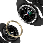 วงแหวนขอบเหล็กสำหรับนาฬิกาอัจฉริยะ รุ่น E สำหรับ Samsung Galaxy Watch4 Classic 42 มม. และ 46 มม.