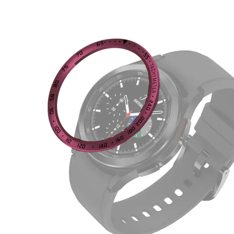 วงแหวนขอบเหล็กสำหรับนาฬิกาอัจฉริยะ รุ่น E สำหรับ Samsung Galaxy Watch4 Classic 42 มม. และ 46 มม.