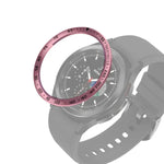 วงแหวนขอบเหล็กสำหรับนาฬิกาอัจฉริยะ รุ่น E สำหรับ Samsung Galaxy Watch4 Classic 42 มม. และ 46 มม.