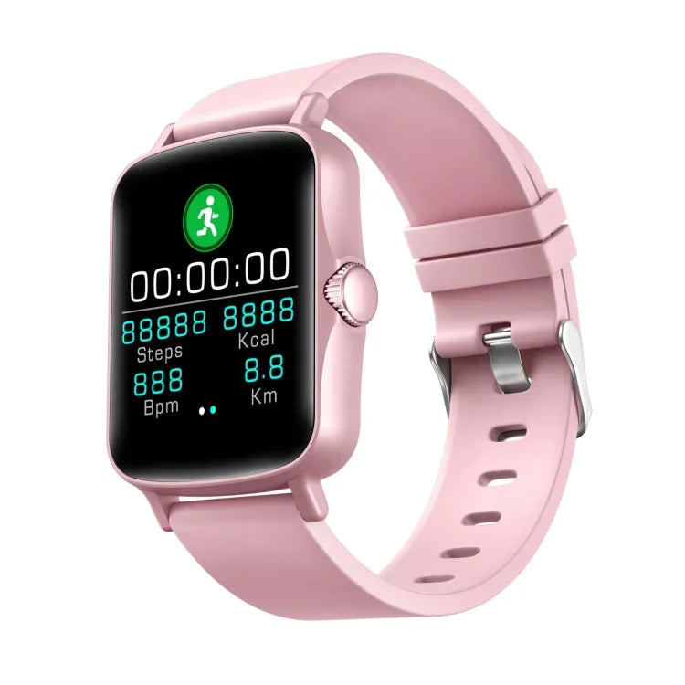 PTone นาฬิกาอัจฉริยะหน้าจอสัมผัส HD ขนาด 1.44 นิ้ว กันน้ำระดับ IP67 รองรับการติดตามการนอน / การวัดอัตราการเต้นหัวใจ / การวัดความดันโลหิต
