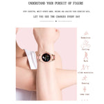Z73 สายรัดข้อมืออัจฉริยะหน้าจอสัมผัสขนาด 1.09 นิ้ว รองรับการติดตามการนอน / การวัดอัตราการเต้นหัวใจ / ควบคุมด้วยเสียง / การแจ้งเตือนรอบเดือนสำหรับผู้หญิง