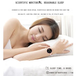 Z73 สายรัดข้อมืออัจฉริยะหน้าจอสัมผัสขนาด 1.09 นิ้ว รองรับการติดตามการนอน / การวัดอัตราการเต้นหัวใจ / ควบคุมด้วยเสียง / การแจ้งเตือนรอบเดือนสำหรับผู้หญิง