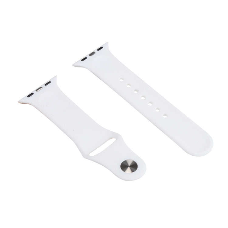 สายรัดนาฬิกาซิลิโคนแบบเปลี่ยนได้สีตัดกันซีรีส์ Morandi สำหรับ Apple Watch Series, 7 41mm / 6&SE&5&4 40mm / 3&2&1 38mm, 7 45mm / 6&SE&5&4 44mm / 3&2&1 42mm