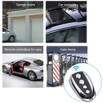 รีโมทคอนโทรลประตูม้วนไฟฟ้ารูปตัว U แบบสากล K18 ความถี่ 315MHZ, 433MHZ