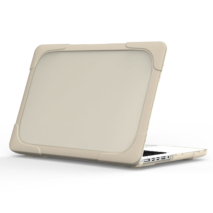 เคสป้องกันแล็ปท็อป TPU + PC สองสี สำหรับ MacBook Air 13.3 นิ้ว A1932 (2018), สำหรับ MacBook Pro 13.3 นิ้ว พร้อม Touch Bar (A2159 / A1989)
