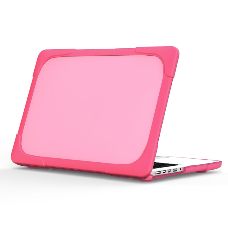 เคสป้องกันแล็ปท็อป TPU + PC สองสี สำหรับ MacBook Air 13.3 นิ้ว A1932 (2018), สำหรับ MacBook Pro 13.3 นิ้ว พร้อม Touch Bar (A2159 / A1989)