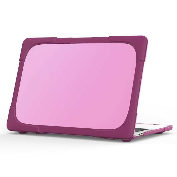 เคสป้องกันแล็ปท็อป TPU + PC สองสี สำหรับ MacBook Air 13.3 นิ้ว A1932 (2018), สำหรับ MacBook Pro 13.3 นิ้ว พร้อม Touch Bar (A2159 / A1989)