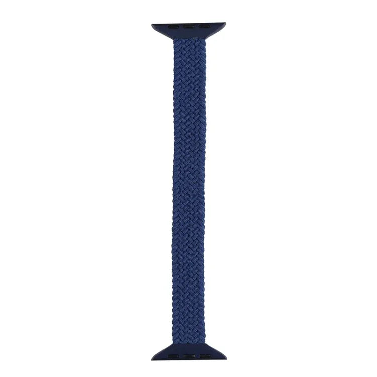 สายรัดนาฬิกาไนลอนถักแบบห่วงเดี่ยวสำหรับเอวเล็กสำหรับ Apple Watch Series 7 45mm / 6&SE&5&4 44mm / 3&2&1 42mm, S 145mm, M 155mm, L 165mm