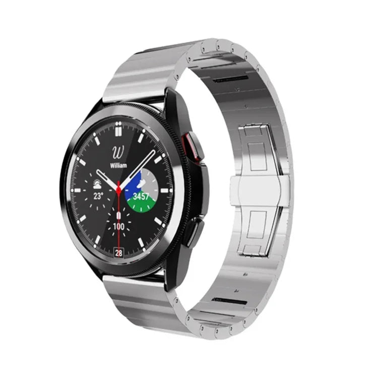 Steel Replacement Strap Watchband, For Samsung Galaxy Watch4 Classic 42mm/46mm
