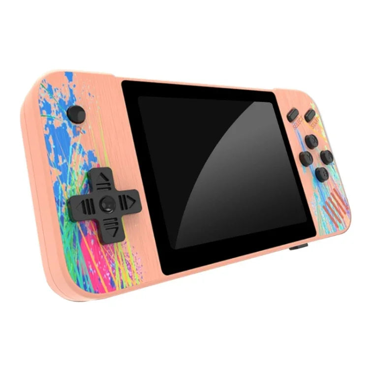 เครื่องเล่นเกมพกพาหน้าจอ 3.5 นิ้ว G3 Macaron มีเกมในตัว 800 เกม ผู้เล่นคนเดียว / สีชมพู, ผู้เล่นคนเดียว / สีเทา, ผู้เล่นคนเดียว / สีเขียว, ผู้เล่นคนเดียว / สีน้ำเงิน