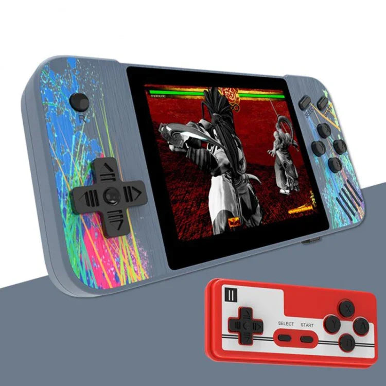 เครื่องเล่นเกมพกพาหน้าจอ 3.5 นิ้ว G3 Macaron สำหรับผู้เล่นสองคน มีเกมในตัว 800 เกม ผู้เล่นสองคน / สีชมพู, ผู้เล่นสองคน / สีเทา, ผู้เล่นสองคน / สีเขียว, ผู้เล่นสองคน / สีน้ำเงิน