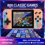 เครื่องเล่นเกมพกพาหน้าจอ 3.5 นิ้ว G3 Macaron สำหรับผู้เล่นสองคน มีเกมในตัว 800 เกม ผู้เล่นสองคน / สีชมพู, ผู้เล่นสองคน / สีเทา, ผู้เล่นสองคน / สีเขียว, ผู้เล่นสองคน / สีน้ำเงิน