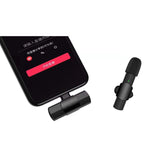 ไมโครโฟนไมโครโฟนแบบ Lavalier อินเทอร์เฟซ Type-C / USB-C