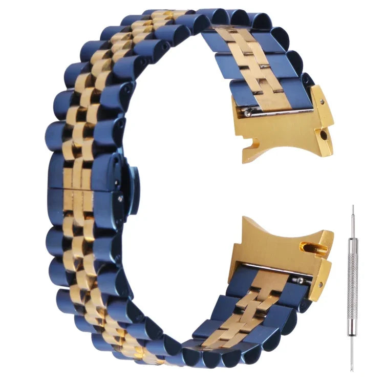 Five-bead Stainless Steel Replacement Strap Watchband, For Samsung Galaxy Watch4 40mm/44mm