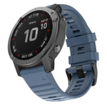 For Garmin Fenix 6 22mm Silicone Smart Watch Replacement Strap Wristband