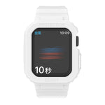 สายเปลี่ยนแบบบูรณาการ TPU ใส Glacier สำหรับ Apple Watch Series 7 45mm, สำหรับ Apple Watch Series 7 41mm