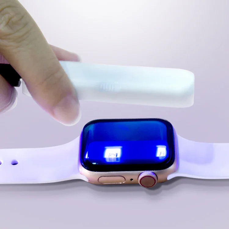 ฟิล์มกระจกนิรภัย HD UV mocolo 9H ป้องกันการระเบิด สำหรับ Apple Watch 7 45mm