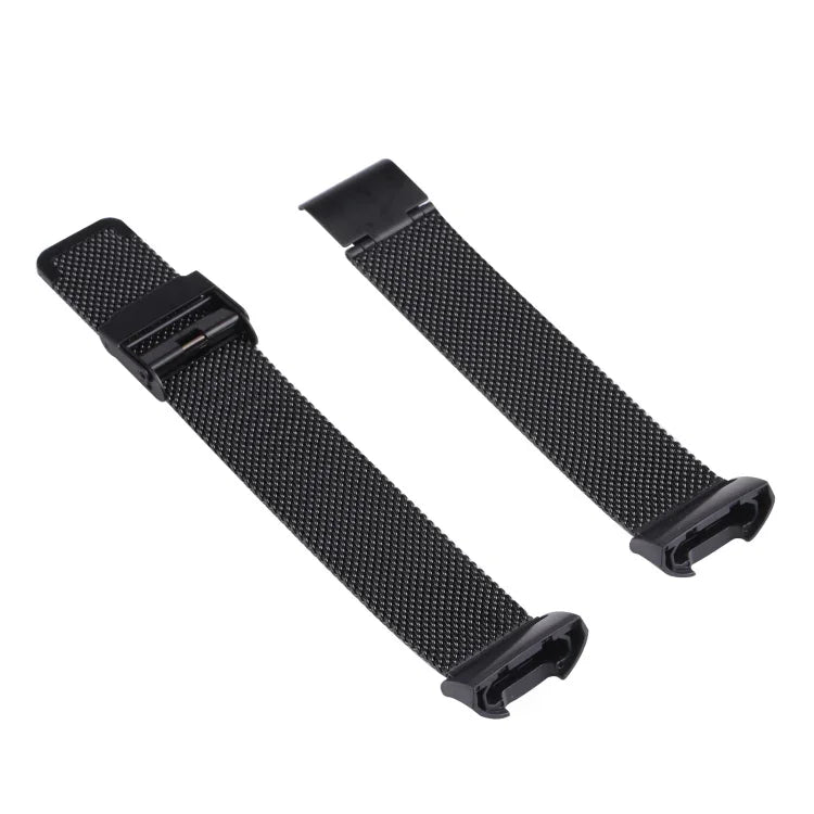 สายรัดนาฬิกา Milanese พร้อมหัวเข็มขัดแบบสองชั้นสำหรับเปลี่ยน สำหรับ Fitbit Charge 4 สำหรับ Samsung Galaxy Watch4 40 มม./44 มม.