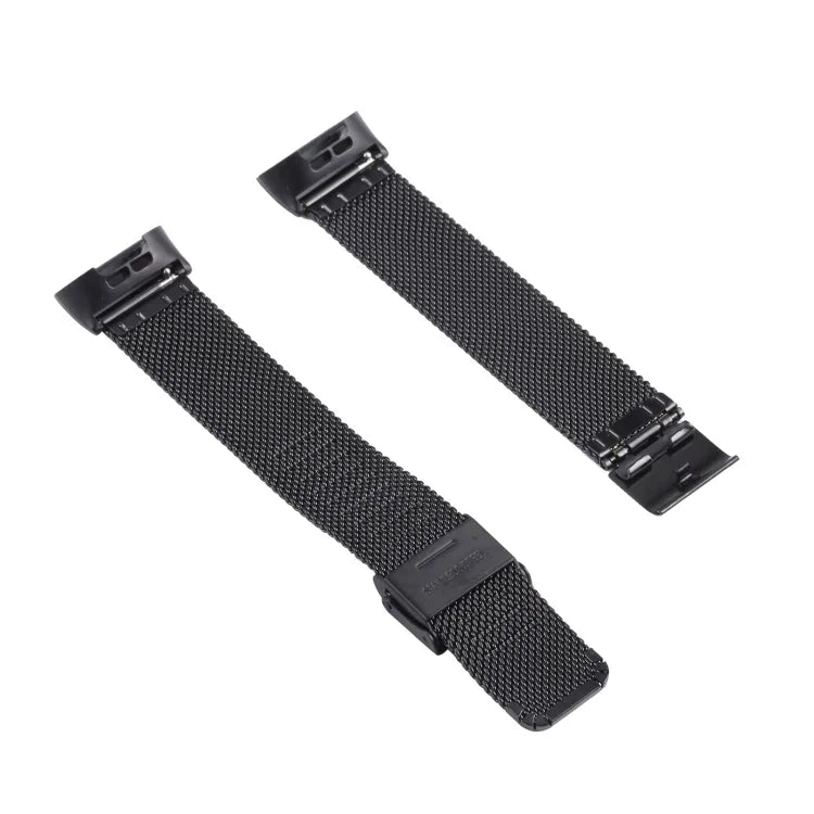 Double Insurance Buckle Milanese Replacement Strap Watchband, For Fitbit Charge 4, For Samsung Galaxy Watch4 40mm/44mm