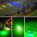 ไฟตกปลา LED ใต้น้ำ โคมไฟล่อปลาส่องสว่าง AC/DC 12-24V