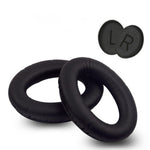 สำหรับ BOSE QC35 ปลอกหูหุ้มหนังเทียมนุ่ม พร้อมฝ้าย LR, 1 คู่