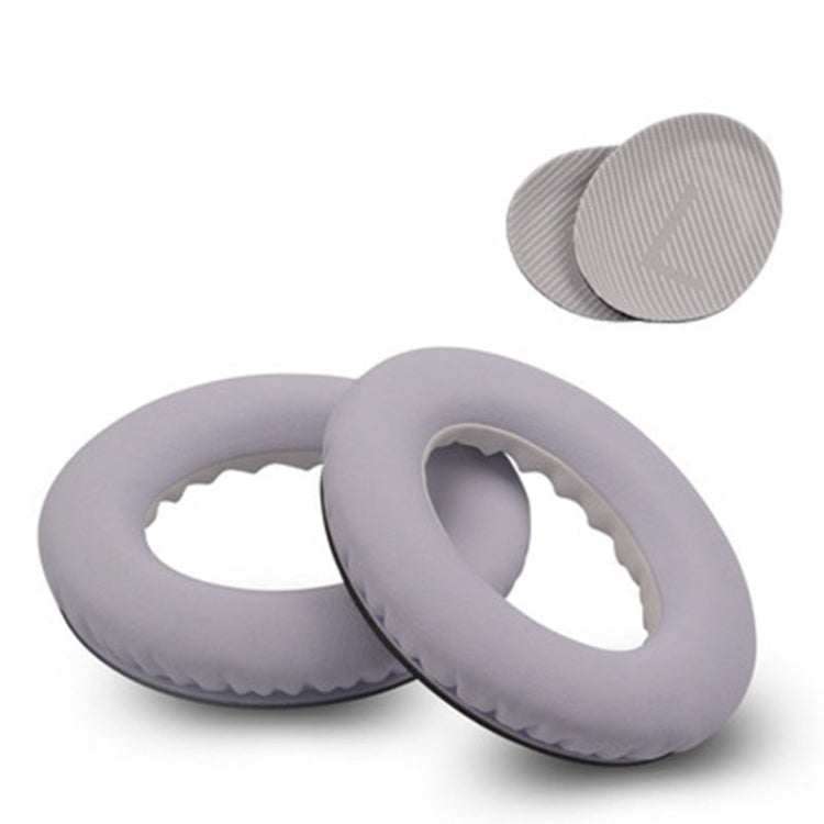 สำหรับ BOSE QC35 ปลอกหูหุ้มหนังเทียมนุ่ม พร้อมฝ้าย LR, 1 คู่