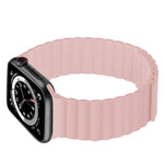 สายซิลิโคนแม่เหล็กรวมสั้นสำหรับ Apple Watch Series, 7 41mm / 6&SE&5&4 40mm / 3&2&1 38mm, 7 45mm / 6&SE&5&4 44mm / 3&2&1 42mm
