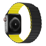 สายซิลิโคนแม่เหล็กรวมสั้นสำหรับ Apple Watch Series, 7 41mm / 6&SE&5&4 40mm / 3&2&1 38mm, 7 45mm / 6&SE&5&4 44mm / 3&2&1 42mm