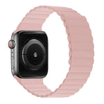 สายซิลิโคนแม่เหล็กรวมสั้นสำหรับ Apple Watch Series, 7 41mm / 6&SE&5&4 40mm / 3&2&1 38mm, 7 45mm / 6&SE&5&4 44mm / 3&2&1 42mm