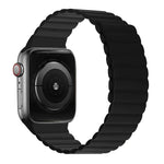 สายซิลิโคนแม่เหล็กรวมสั้นสำหรับ Apple Watch Series, 7 41mm / 6&SE&5&4 40mm / 3&2&1 38mm, 7 45mm / 6&SE&5&4 44mm / 3&2&1 42mm