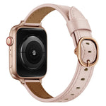 สายหนังขนาด 14mm สำหรับ Apple Watch Series, 7 41mm / 6&SE&5&4 40mm / 3&2&1 38mm, 7 45mm / 6&SE&5&4 44mm / 3&2&1 42mm