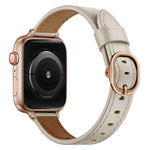 สายหนังขนาด 14mm สำหรับ Apple Watch Series, 7 41mm / 6&SE&5&4 40mm / 3&2&1 38mm, 7 45mm / 6&SE&5&4 44mm / 3&2&1 42mm