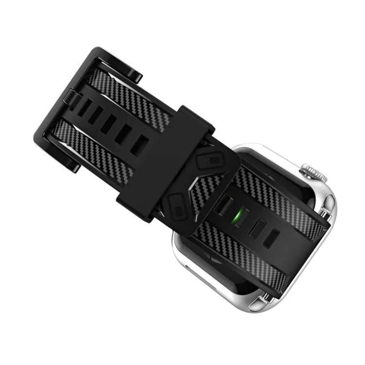 สายเปลี่ยนลายคาร์บอนไฟเบอร์สำหรับ Apple Watch Series, 7 41mm / 6&SE&5&4 40mm / 3&2&1 38mm, 7 45mm / 6&SE&5&4 44mm / 3&2&1 42mm