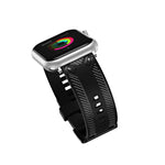 สายเปลี่ยนลายคาร์บอนไฟเบอร์สำหรับ Apple Watch Series, 7 41mm / 6&SE&5&4 40mm / 3&2&1 38mm, 7 45mm / 6&SE&5&4 44mm / 3&2&1 42mm