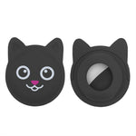 Cute Cartoon Pet Collar Anti-lost Tracker Silicone Case For AirTag 2nd Gen / AirTag 1st Gen, Serious Face, Naughty Smiley, Hanhan Smile, Naughty Smile