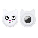 Cute Cartoon Pet Collar Anti-lost Tracker Silicone Case For AirTag 2nd Gen / AirTag 1st Gen, Serious Face, Naughty Smiley, Hanhan Smile, Naughty Smile