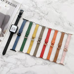 สายลดความหนาลายลิทชี่สำหรับ Apple Watch Series, 7 41mm / 6&SE&5&4 40mm / 3&2&1 38mm, 7 45mm / 6&SE&5&4 44mm / 3&2&1 42mm
