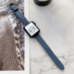 สายลดความหนาลายลิทชี่สำหรับ Apple Watch Series, 7 41mm / 6&SE&5&4 40mm / 3&2&1 38mm, 7 45mm / 6&SE&5&4 44mm / 3&2&1 42mm