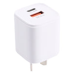 20WACB ที่ชาร์จเร็ว 20W QC3.0 + PD, ปลั๊ก AU, ปลั๊ก EU, ปลั๊ก US