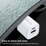 20WACB ที่ชาร์จเร็ว 20W QC3.0 + PD, ปลั๊ก AU, ปลั๊ก EU, ปลั๊ก US