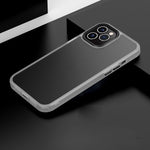 Frosted Back Shockproof Phone Case, For iPhone 12 mini, For iPhone 12 / 12 Pro, For iPhone 12 Pro Max, For iPhone 11, For iPhone 11 Pro, For iPhone 11 Pro Max