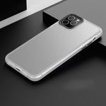 Frosted Back Shockproof Phone Case, For iPhone 12 mini, For iPhone 12 / 12 Pro, For iPhone 12 Pro Max, For iPhone 11, For iPhone 11 Pro, For iPhone 11 Pro Max