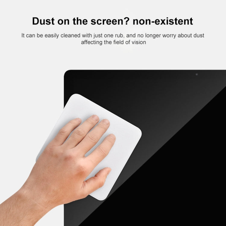 ผ้าเช็ดกระจกพื้นผิวนาโนเท็กซ์เจอร์สำหรับหน้าจอแสดงผล Apple