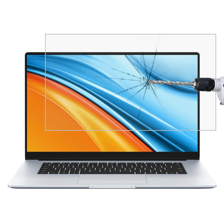 ฟิล์มกระจกนิรภัย HD สำหรับหน้าจอโน้ตบุ๊ก สำหรับ Xiaomi Redmi Book Pro 15 15.6 นิ้ว, สำหรับ Huawei MateBook B3-510 15.6 นิ้ว, สำหรับ Huawei MateBook D 15 2020 15.6 นิ้ว, สำหรับ Huawei MateBook D 15 2021 15.6 นิ้ว, สำหรับ MECHREVO CODE 01 15.6 นิ้ว